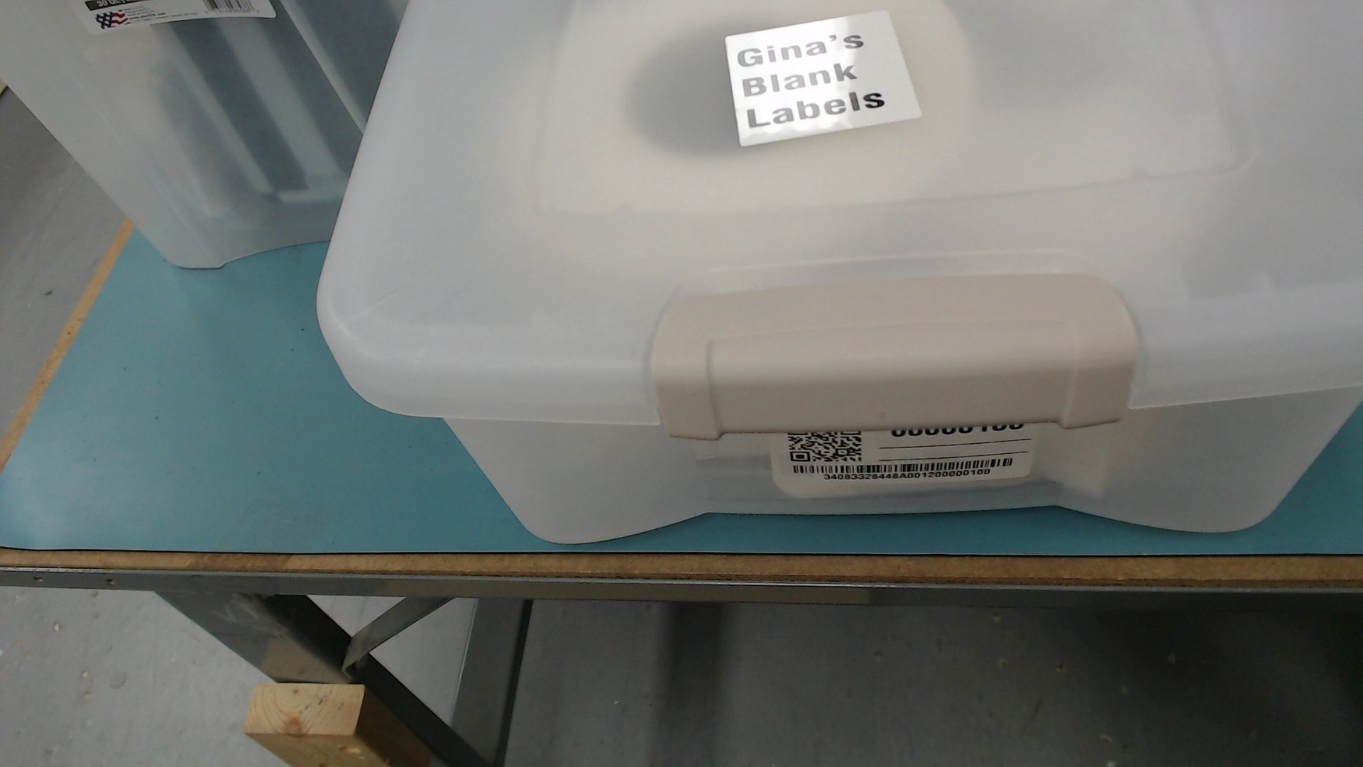 Container contents photo