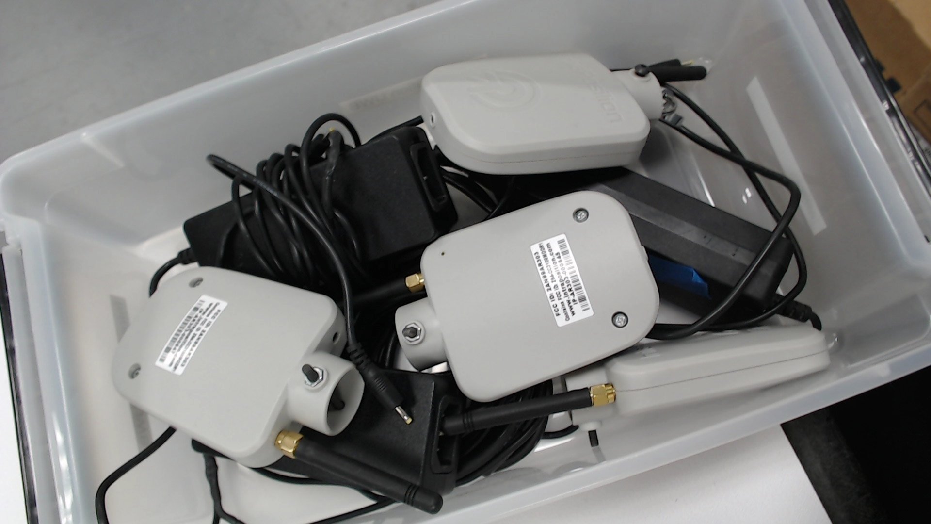 Container contents photo