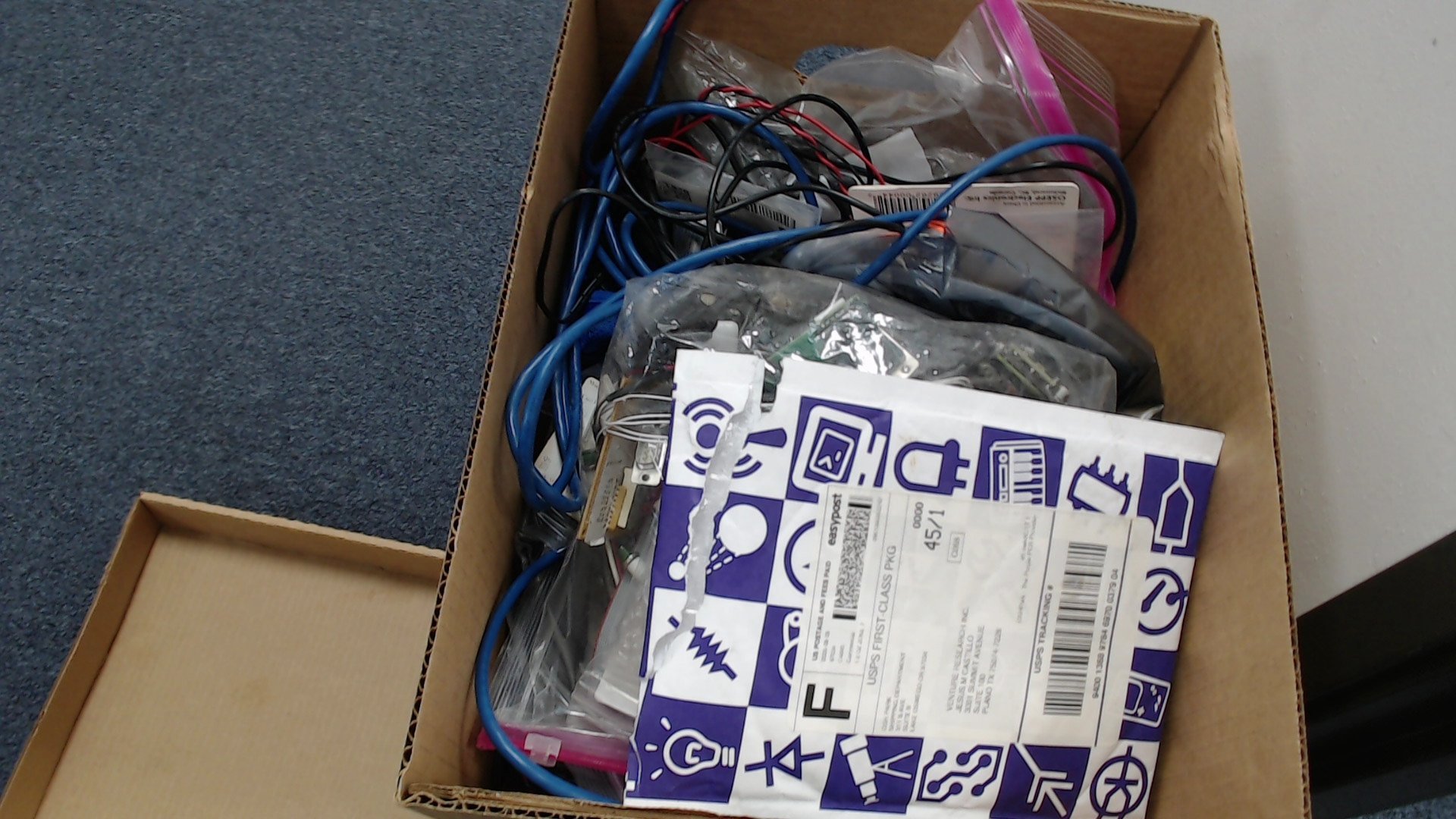 Container contents photo