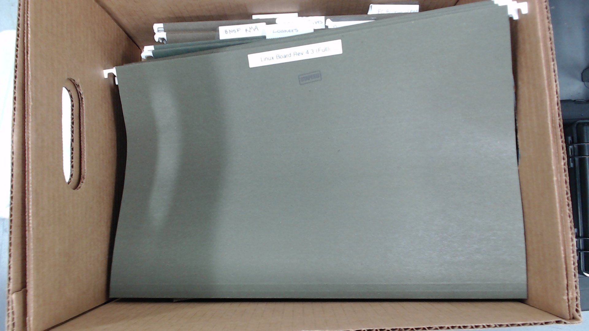 Container contents photo