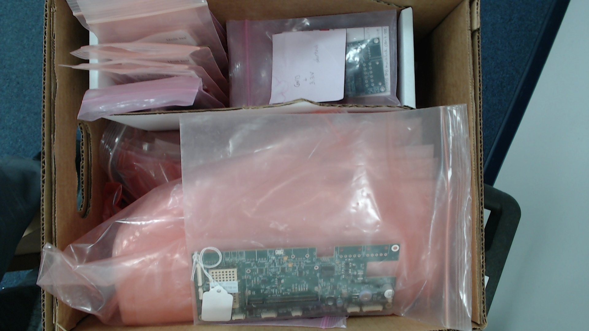 Container contents photo