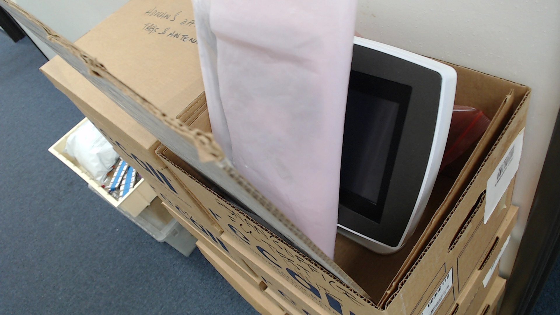 Container contents photo