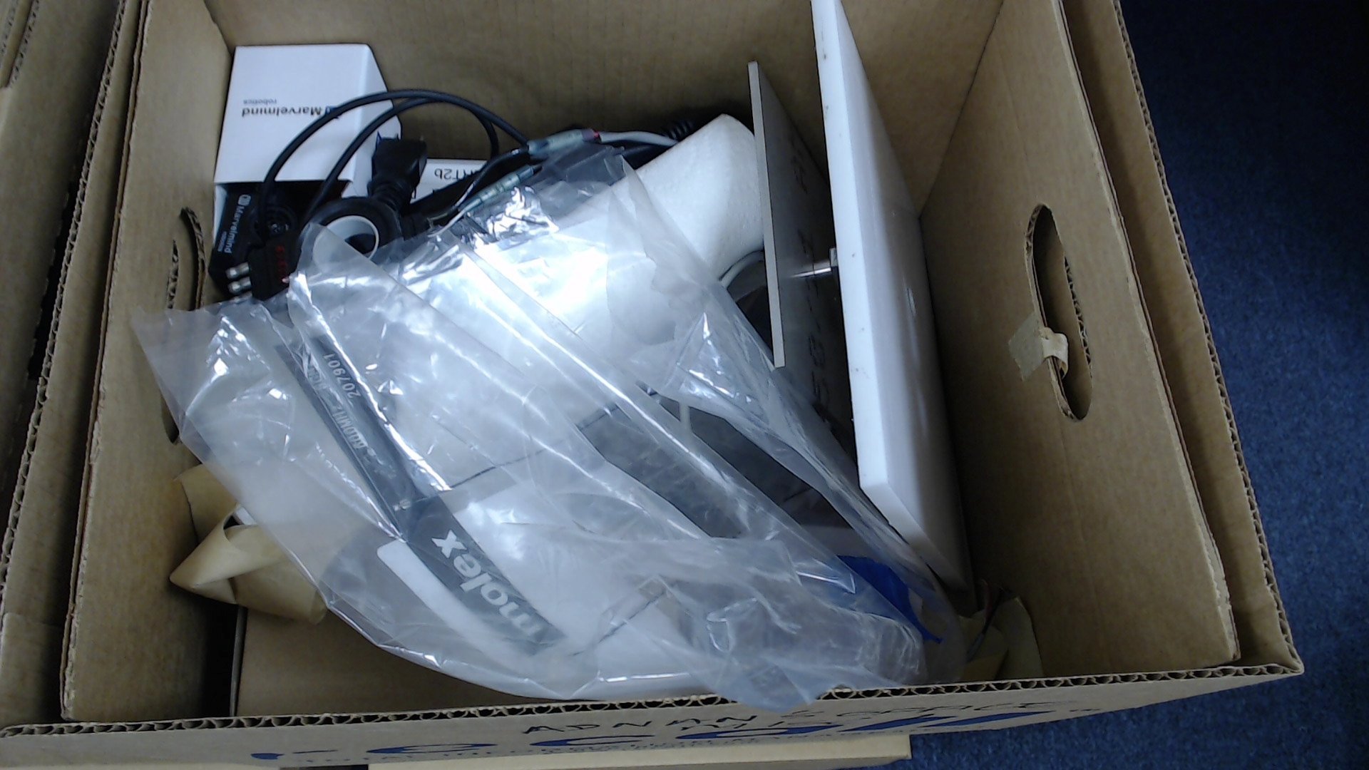 Container contents photo