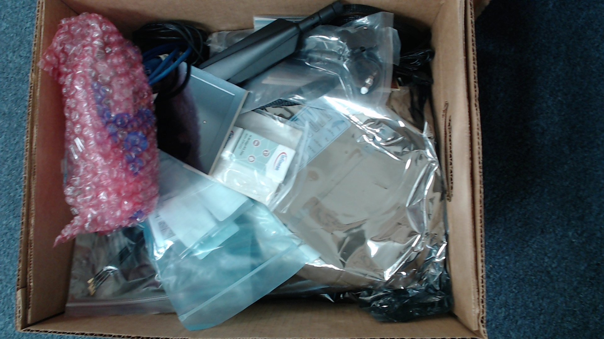 Container contents photo