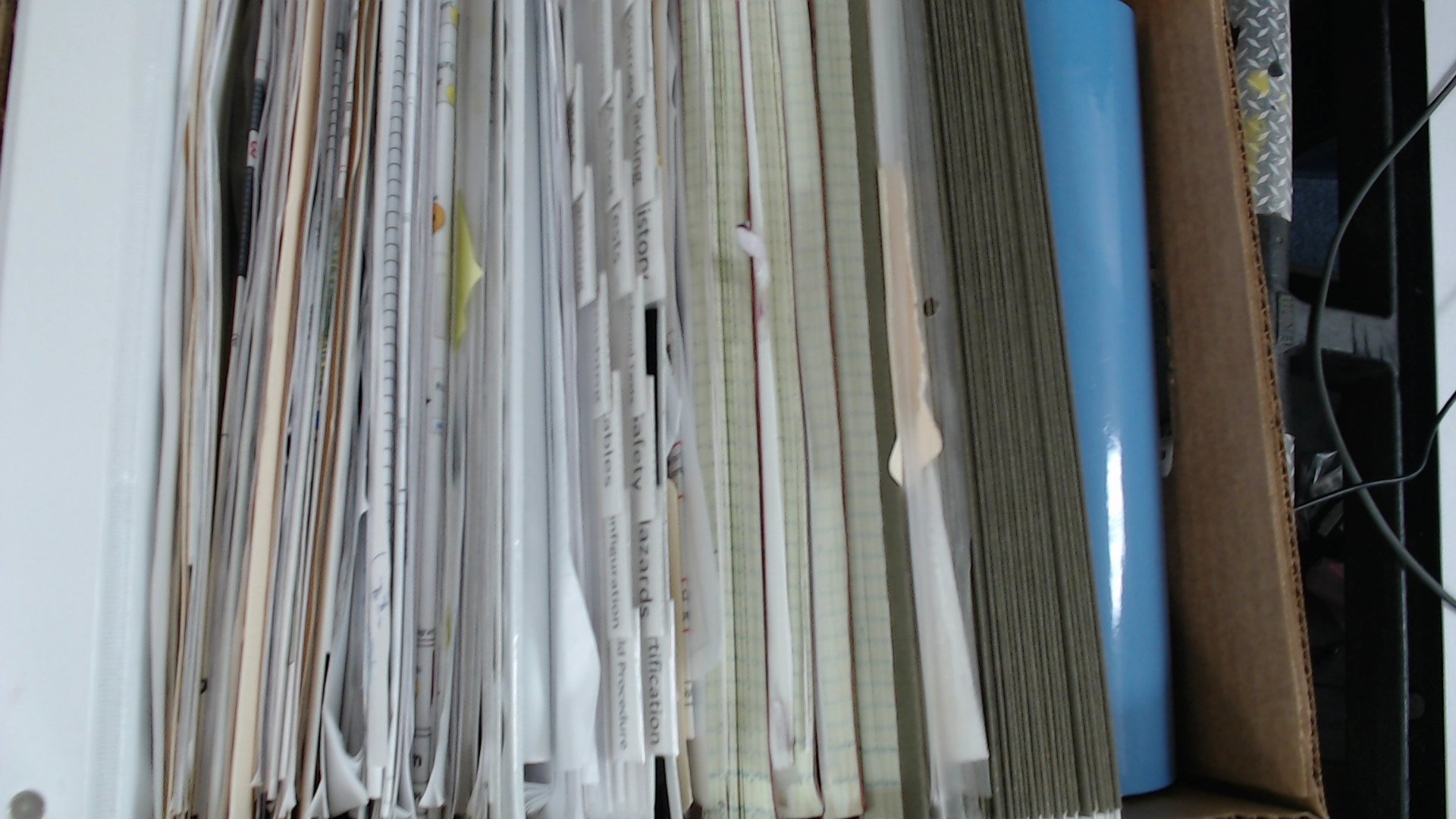 Container contents photo